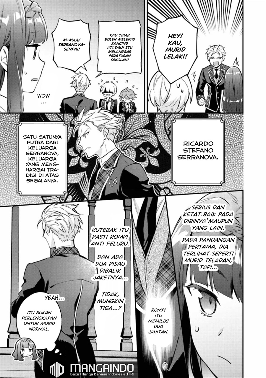 Akutou Ikka no Mana Musume, Tensei Saki mo Otome Game no Gokudou Reijou deshita Chapter 6 - halaman 5