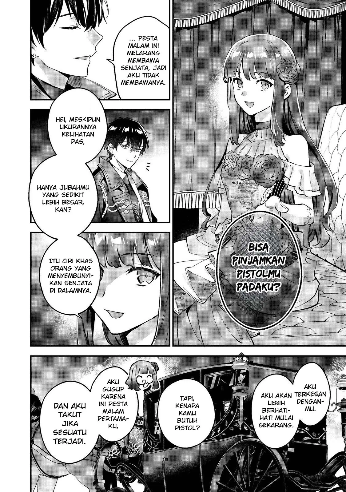 Akutou Ikka no Mana Musume, Tensei Saki mo Otome Game no Gokudou Reijou deshita Chapter 8 - halaman 6