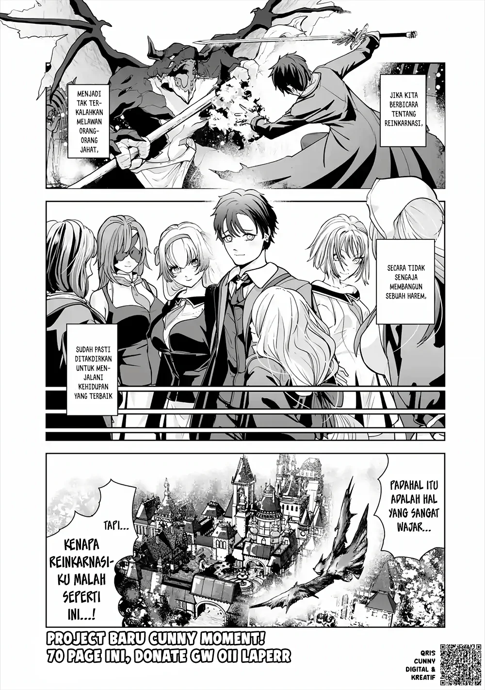 Akuyaku Kizoku ga Hirakinaotte Hametsu Flag wo "Jitsuryoku" de Tatakiotteitara, Itsunomanika Heroine-tachi kara Eiyuushi sareru You ni Natta Ken Chapter 1 - halaman 3