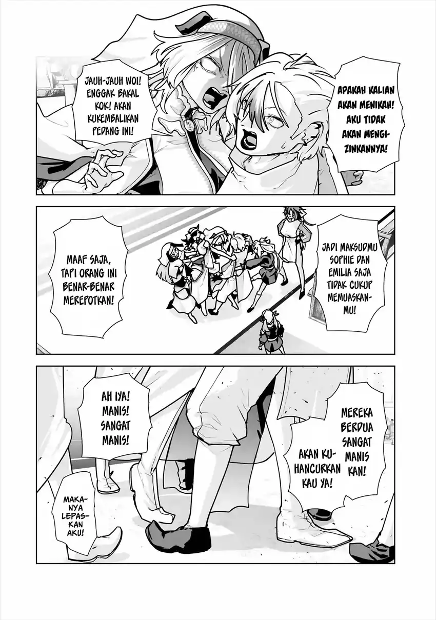 Akuyaku Kizoku ga Hirakinaotte Hametsu Flag wo "Jitsuryoku" de Tatakiotteitara, Itsunomanika Heroine-tachi kara Eiyuushi sareru You ni Natta Ken Chapter 10.1 - halaman 7