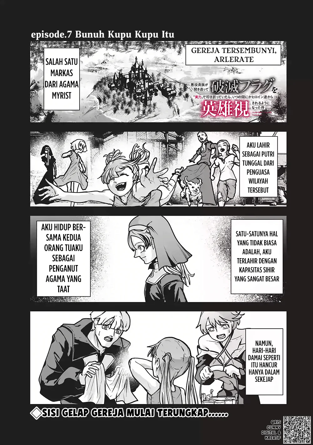 Akuyaku Kizoku ga Hirakinaotte Hametsu Flag wo "Jitsuryoku" de Tatakiotteitara, Itsunomanika Heroine-tachi kara Eiyuushi sareru You ni Natta Ken Chapter 7 - halaman 3