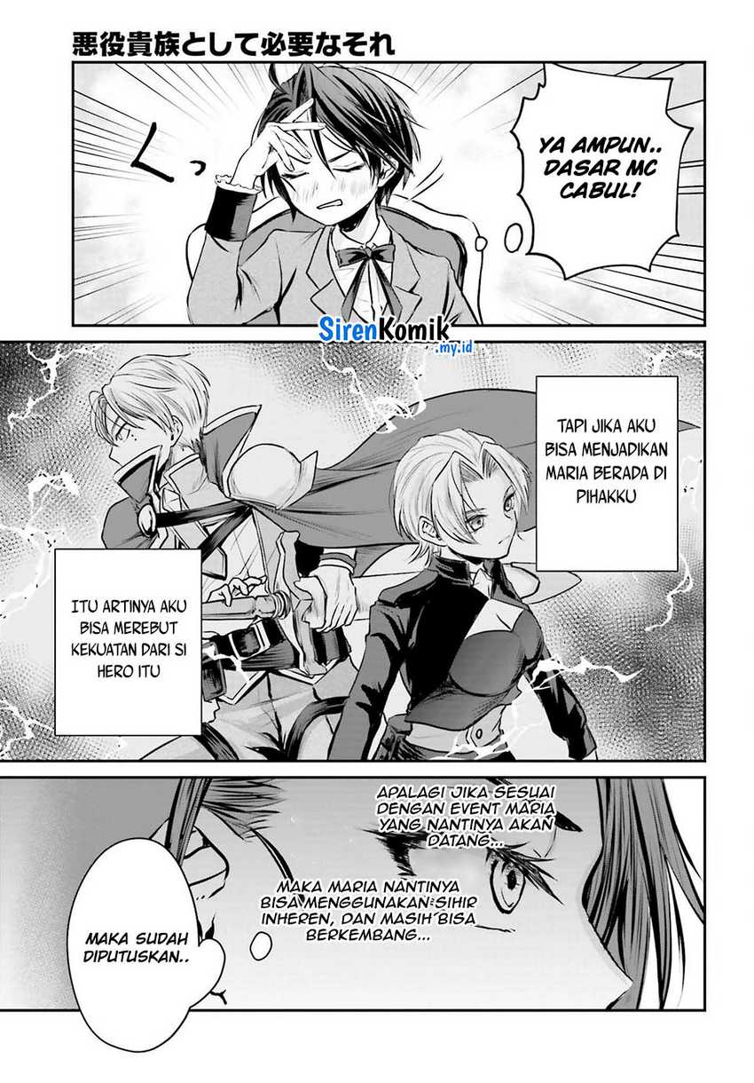 Akuyaku Kizoku toshite Hitsuyou na Sore Chapter 3 - halaman 14
