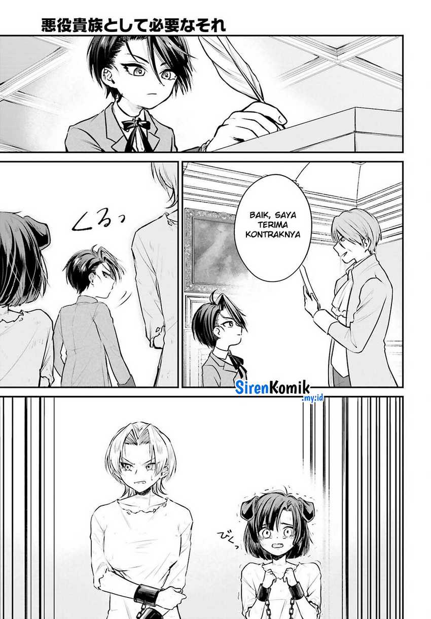 Akuyaku Kizoku toshite Hitsuyou na Sore Chapter 3 - halaman 16