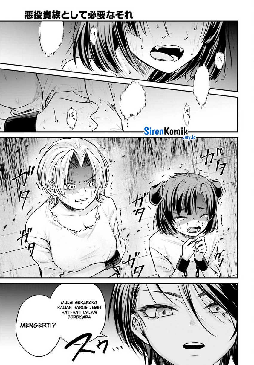 Akuyaku Kizoku toshite Hitsuyou na Sore Chapter 3 - halaman 20