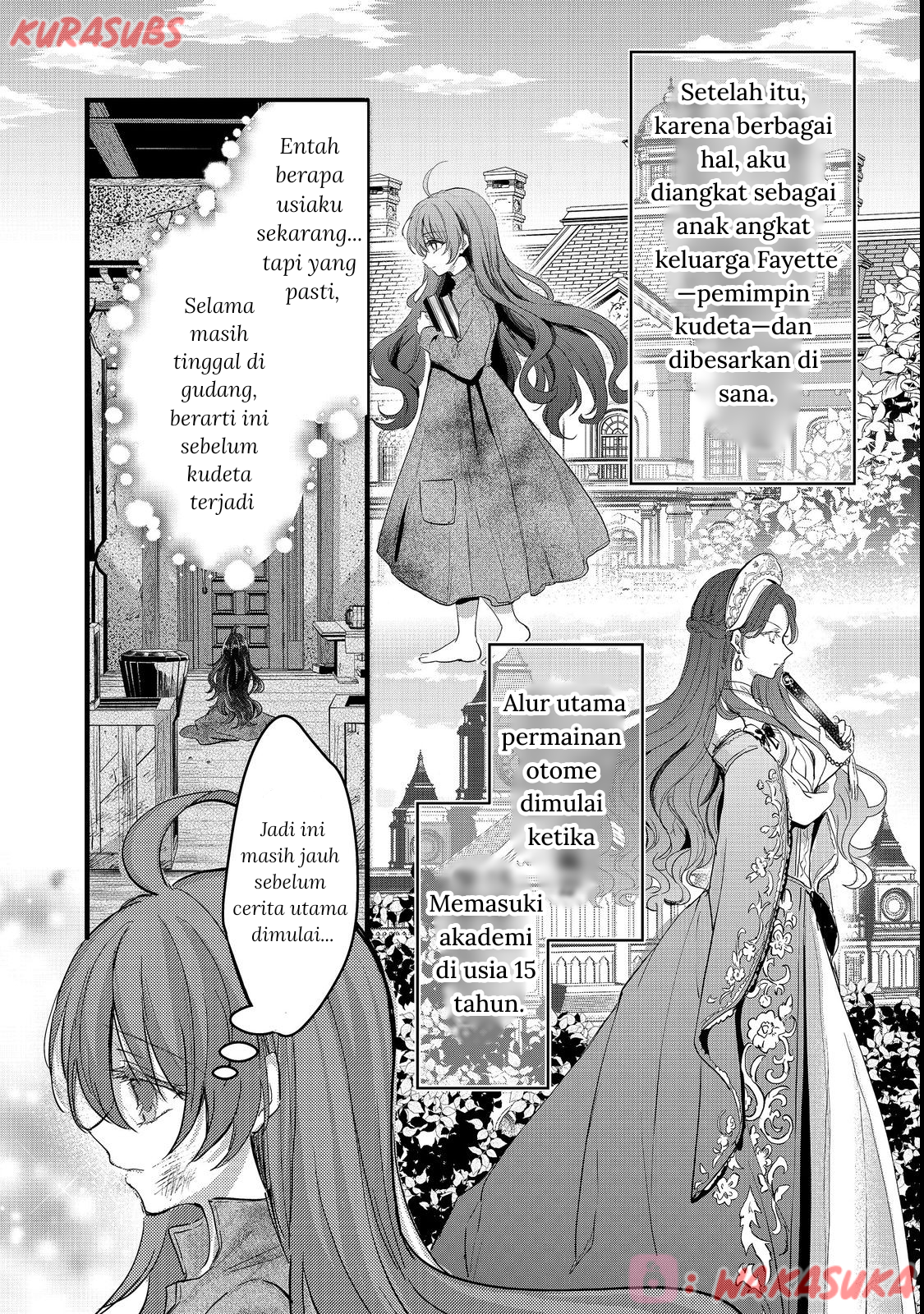 Akuyaku no Oujo ni Tensei shita kedo, Kakushi Chara ga Kakuretenai. @comic Chapter 1 - halaman 22