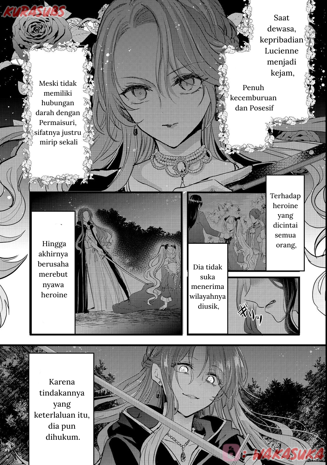 Akuyaku no Oujo ni Tensei shita kedo, Kakushi Chara ga Kakuretenai. @comic Chapter 1 - halaman 24