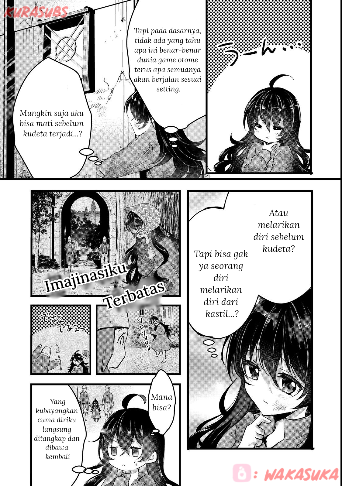 Akuyaku no Oujo ni Tensei shita kedo, Kakushi Chara ga Kakuretenai. @comic Chapter 1 - halaman 25