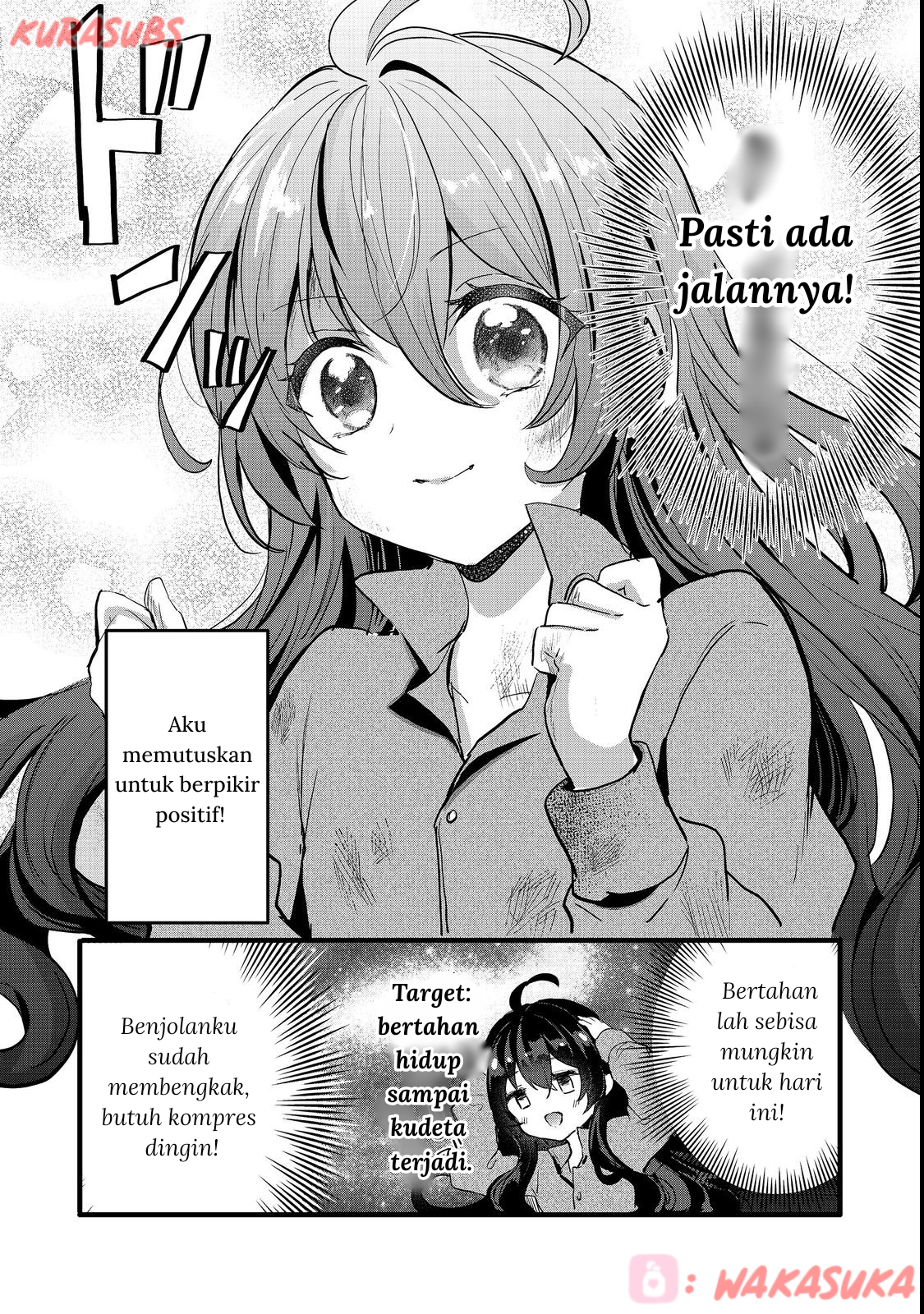 Akuyaku no Oujo ni Tensei shita kedo, Kakushi Chara ga Kakuretenai. @comic Chapter 1 - halaman 28
