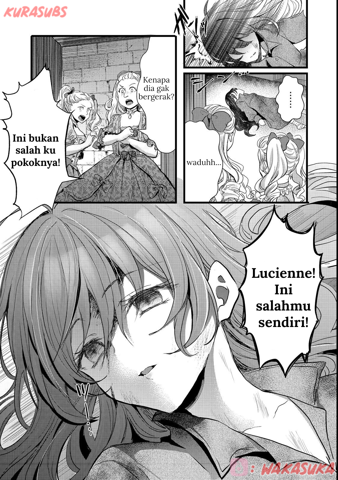 Akuyaku no Oujo ni Tensei shita kedo, Kakushi Chara ga Kakuretenai. @comic Chapter 1 - halaman 5