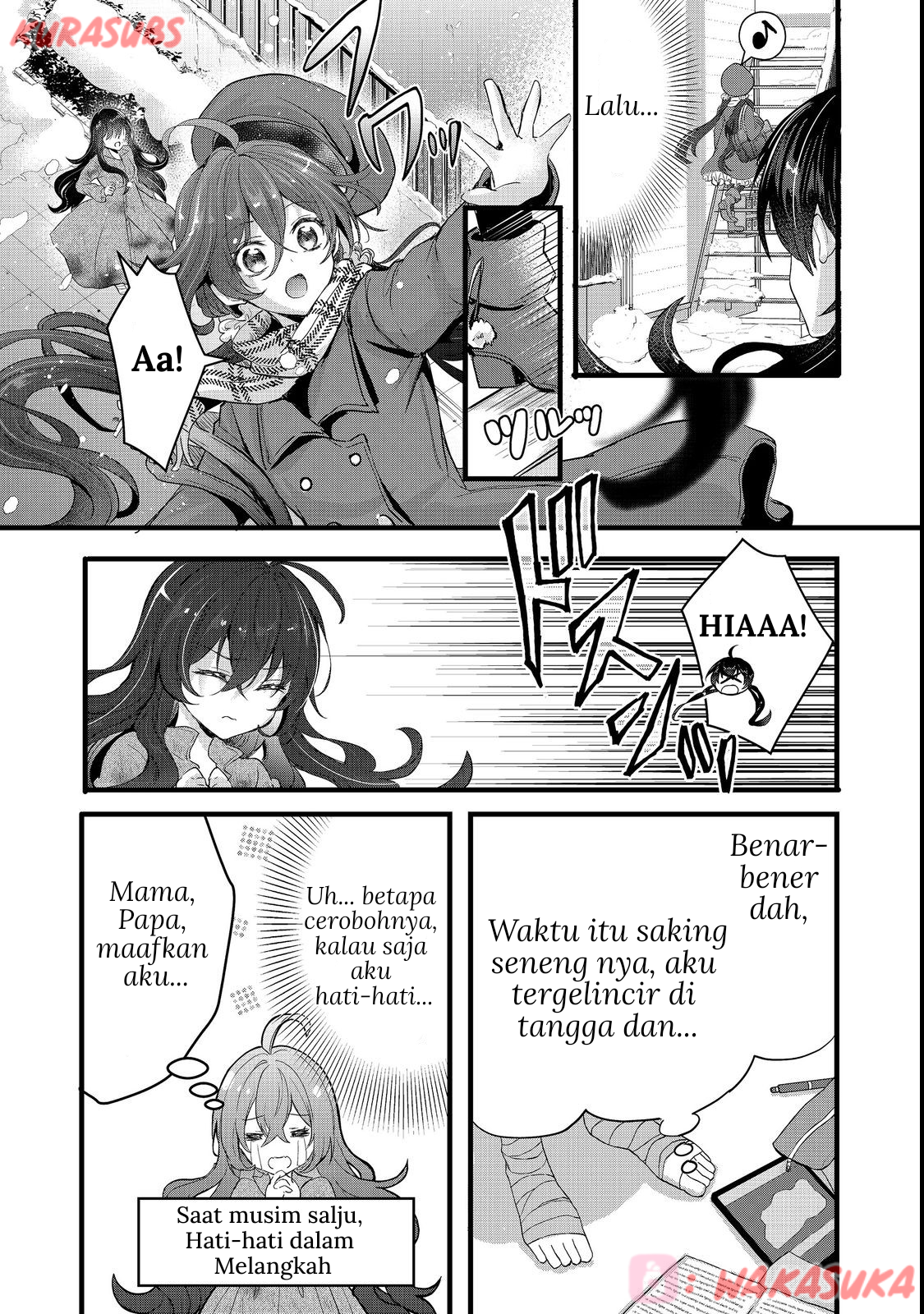 Akuyaku no Oujo ni Tensei shita kedo, Kakushi Chara ga Kakuretenai. @comic Chapter 1 - halaman 9