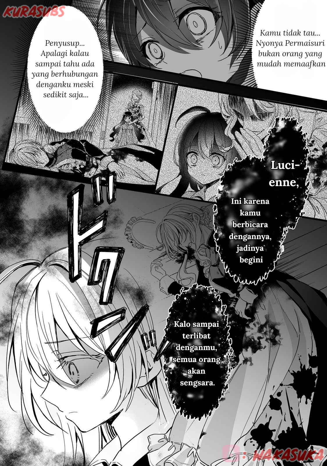 Akuyaku no Oujo ni Tensei shita kedo, Kakushi Chara ga Kakuretenai. @comic Chapter 2 - halaman 10