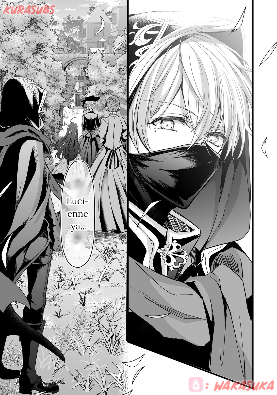 Akuyaku no Oujo ni Tensei shita kedo, Kakushi Chara ga Kakuretenai. @comic Chapter 2 - halaman 19