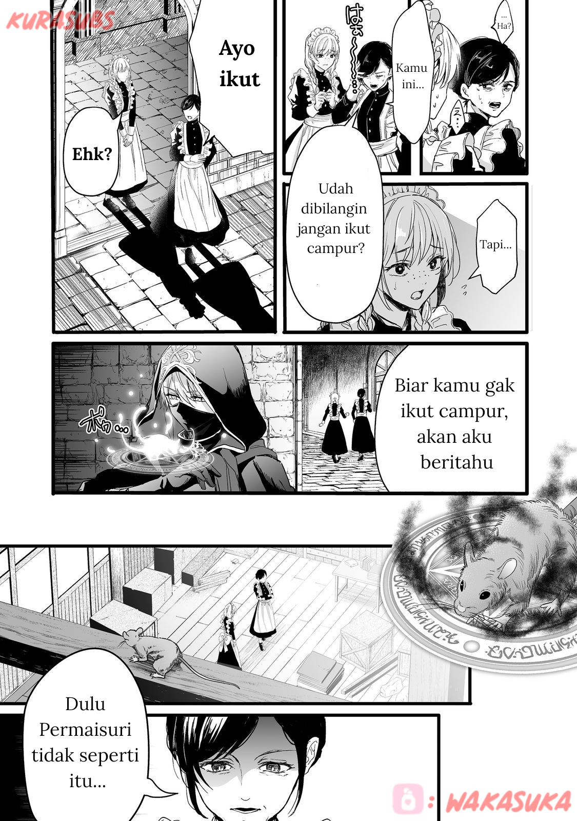 Akuyaku no Oujo ni Tensei shita kedo, Kakushi Chara ga Kakuretenai. @comic Chapter 2 - halaman 21