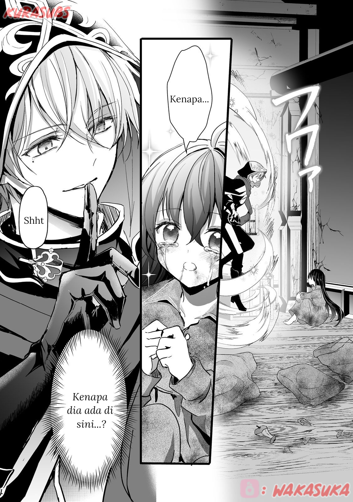 Akuyaku no Oujo ni Tensei shita kedo, Kakushi Chara ga Kakuretenai. @comic Chapter 2 - halaman 41