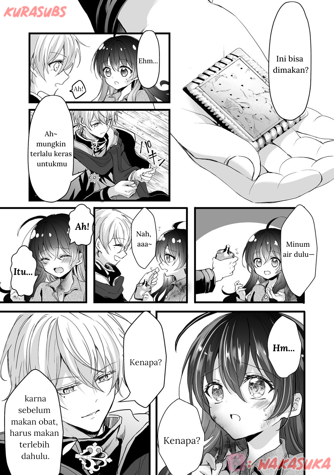 Akuyaku no Oujo ni Tensei shita kedo, Kakushi Chara ga Kakuretenai. @comic Chapter 2 - halaman 45