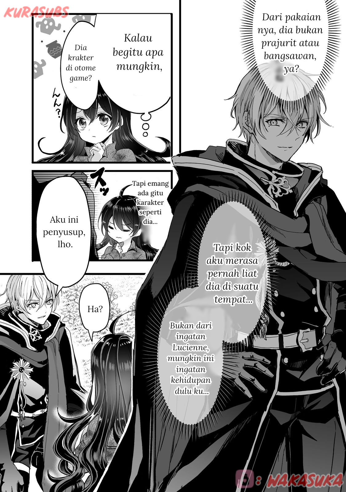 Akuyaku no Oujo ni Tensei shita kedo, Kakushi Chara ga Kakuretenai. @comic Chapter 2 - halaman 5