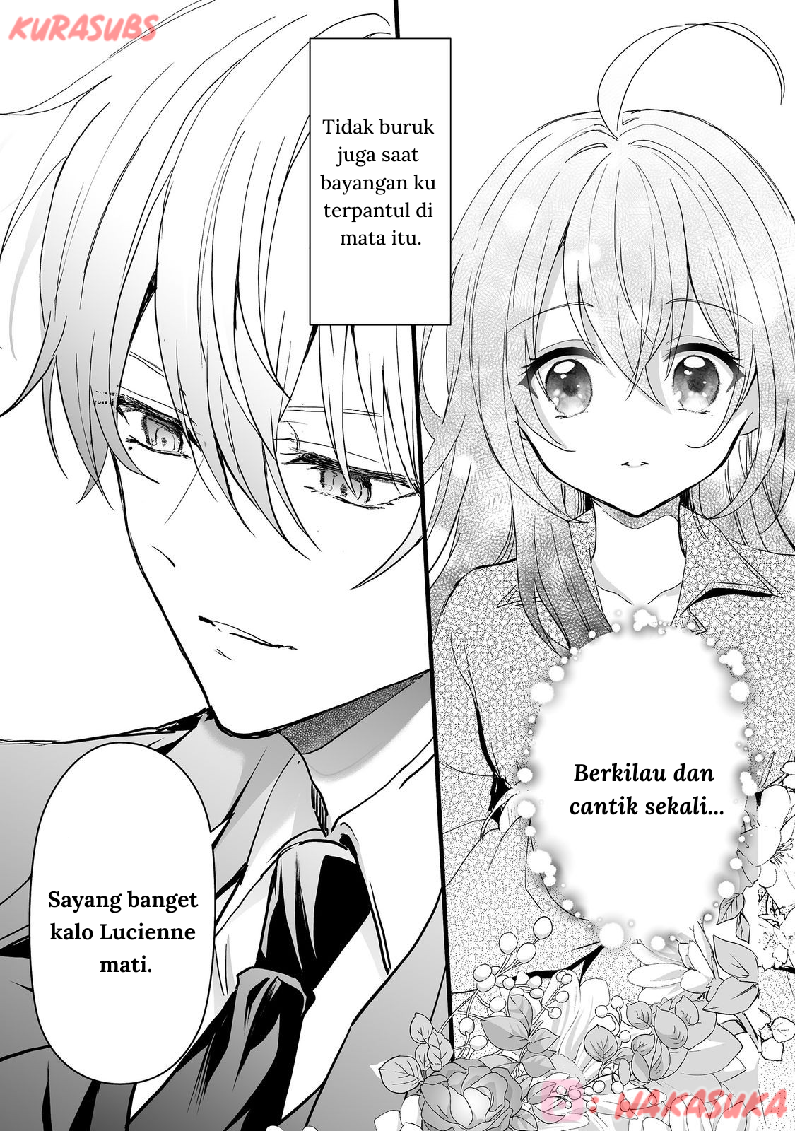 Akuyaku no Oujo ni Tensei shita kedo, Kakushi Chara ga Kakuretenai. @comic Chapter 2 - halaman 57