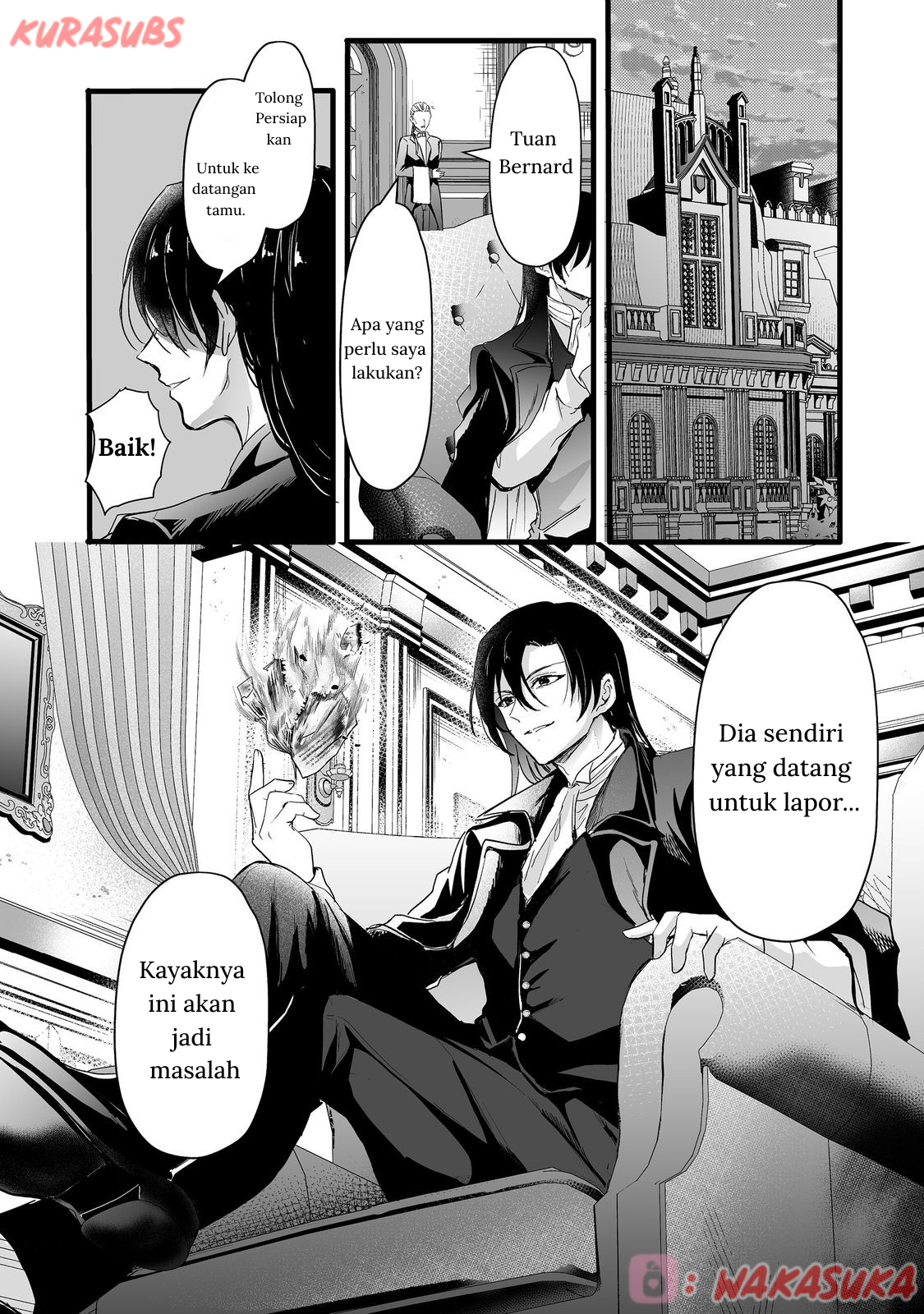 Akuyaku no Oujo ni Tensei shita kedo, Kakushi Chara ga Kakuretenai. @comic Chapter 2 - halaman 58