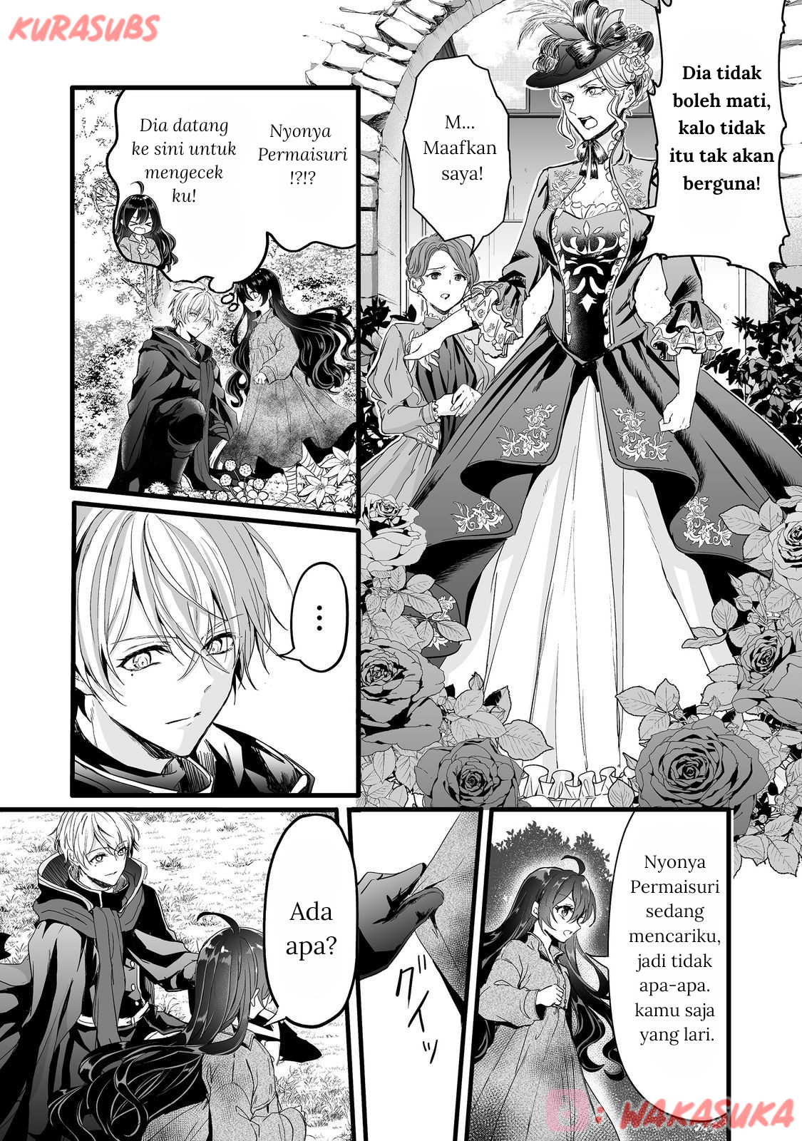 Akuyaku no Oujo ni Tensei shita kedo, Kakushi Chara ga Kakuretenai. @comic Chapter 2 - halaman 8