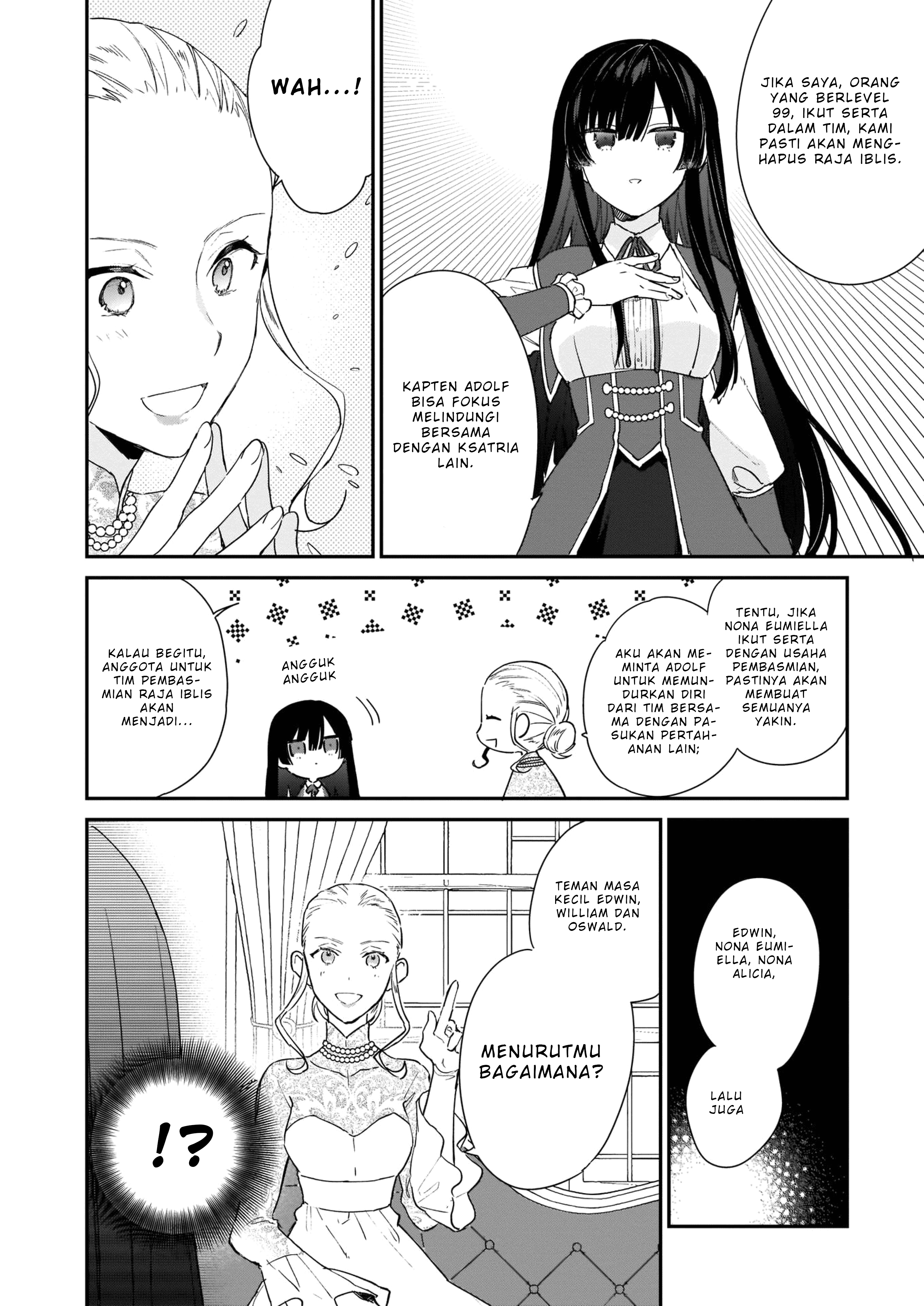 Akuyaku Reijou Level 99: Watashi wa Ura-Boss desu ga Maou dewa Arimasen Chapter 3 - halaman 7
