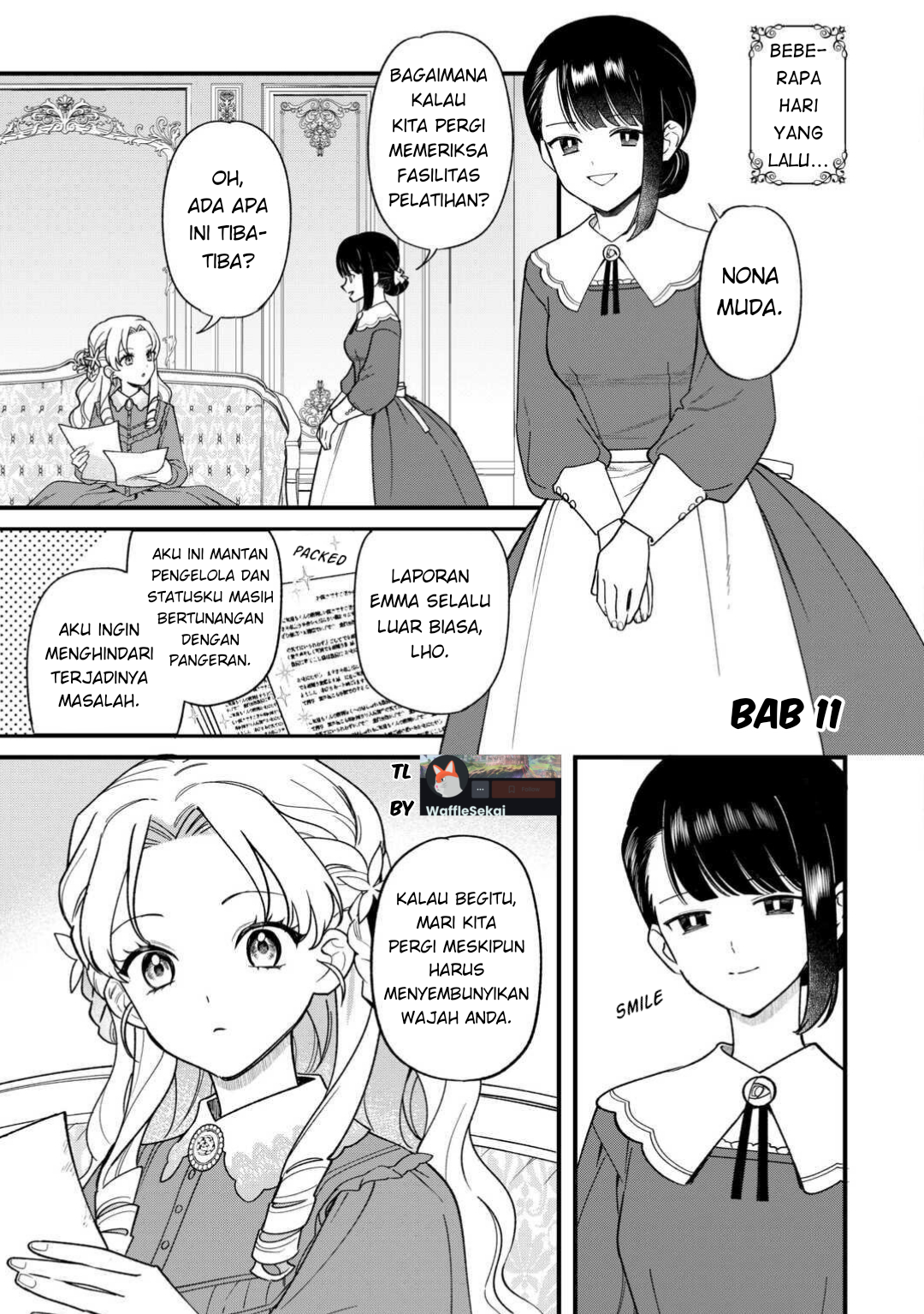 Akuyaku Reijou ni Onee ga Tensei shita kedo Nanimo Mondai ga Nai Ken Chapter 11 - halaman 2