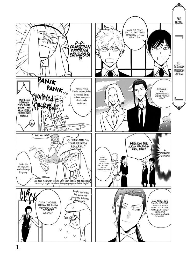Akuyaku Reijou no Naka no Hito Chapter 23.5 - halaman 2