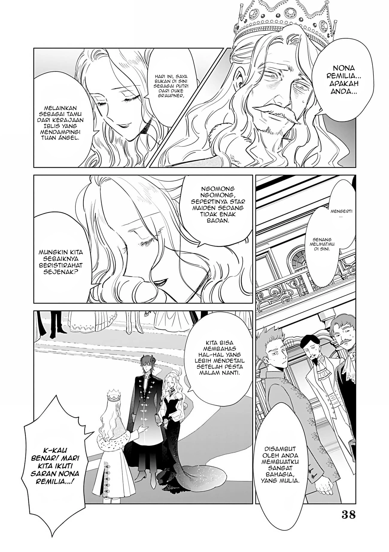 Akuyaku Reijou no Naka no Hito Chapter 24 - halaman 62
