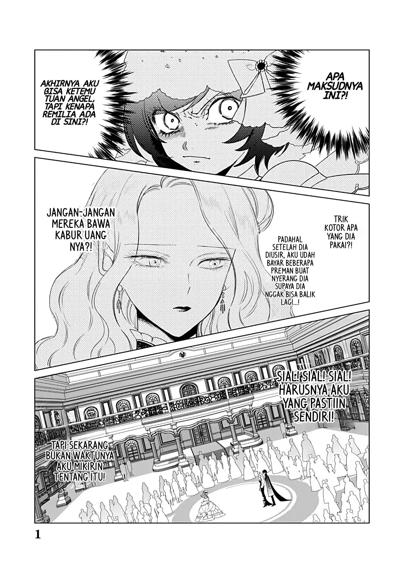 Akuyaku Reijou no Naka no Hito Chapter 25 - halaman 1