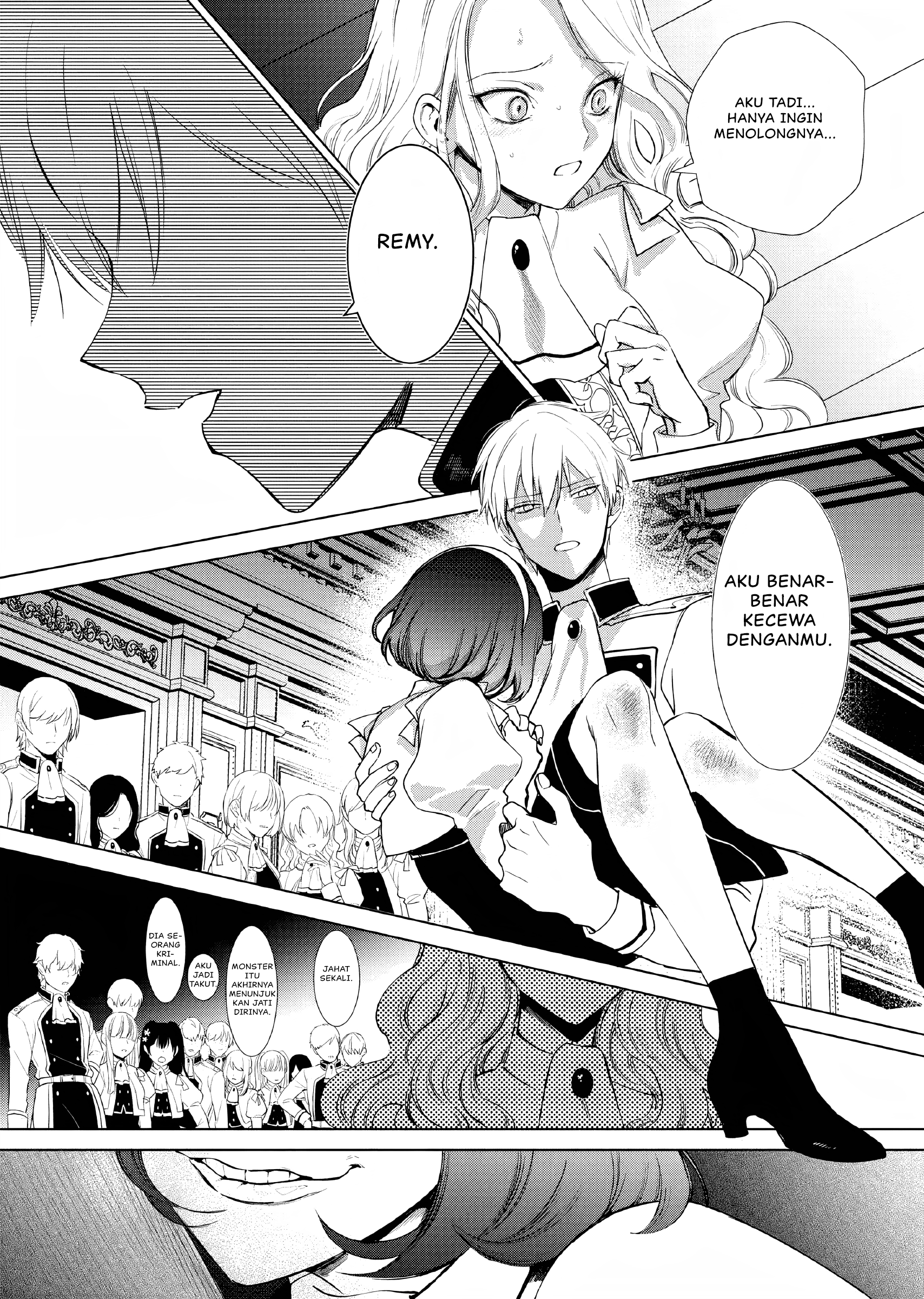 Akuyaku Reijou no Naka no Hito: Danzai sareta Tenseisha no Tame Usotsuki Heroine ni Fukushuu Itashimasu Chapter 2 - halaman 43