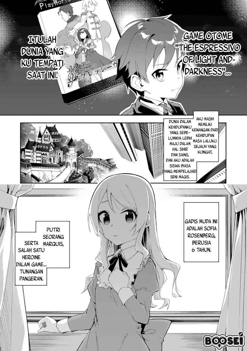 Akuyaku Reijou no Shitsuji-sama: Hametsu Flag wa Ore ga Tsubusasete Itadakimasu Chapter 1.1 - halaman 4