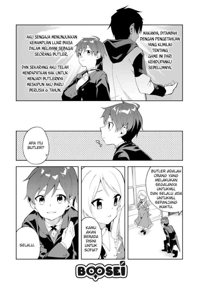 Akuyaku Reijou no Shitsuji-sama: Hametsu Flag wa Ore ga Tsubusasete Itadakimasu Chapter 1.1 - halaman 9