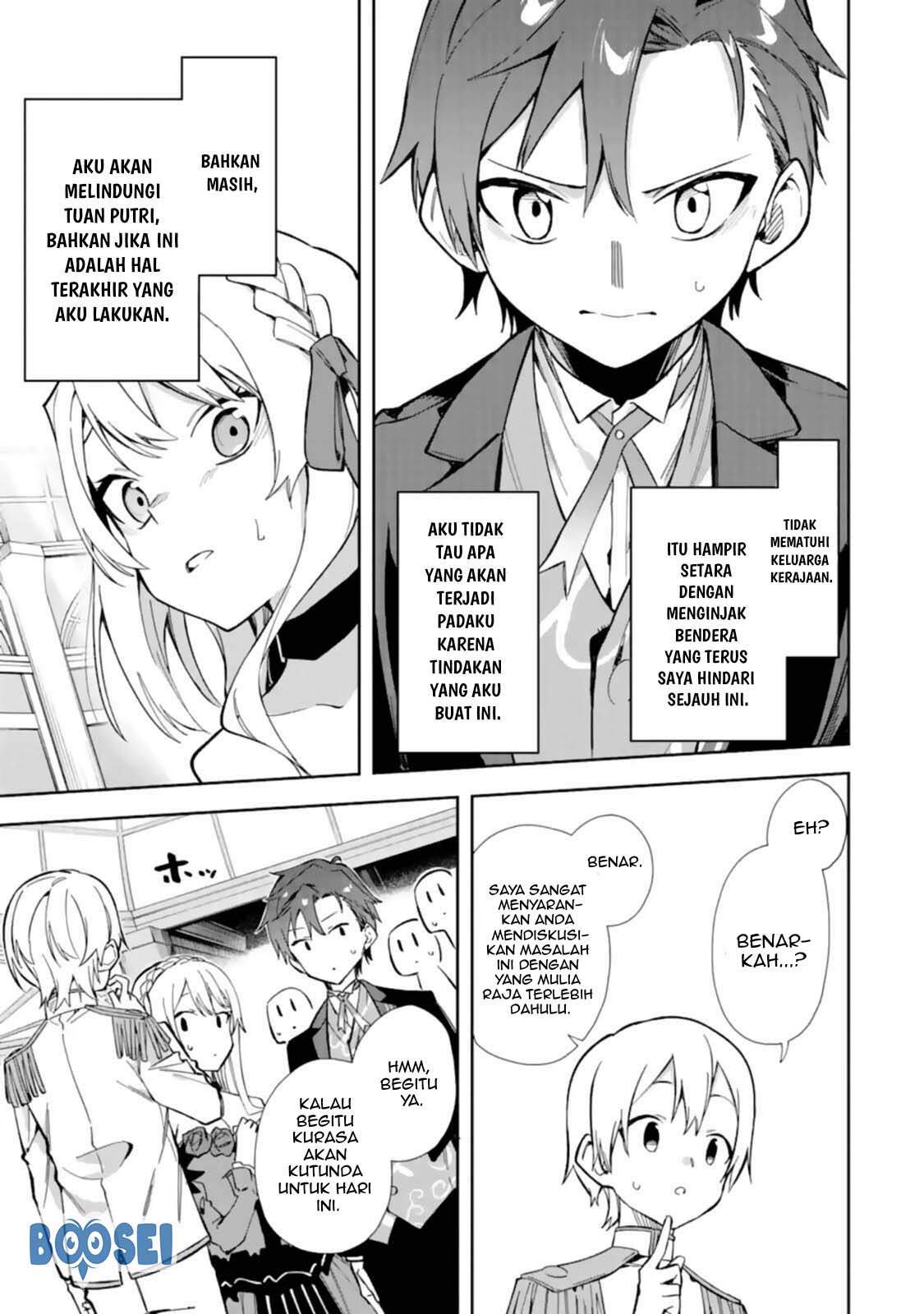 Akuyaku Reijou no Shitsuji-sama: Hametsu Flag wa Ore ga Tsubusasete Itadakimasu Chapter 14 - halaman 16