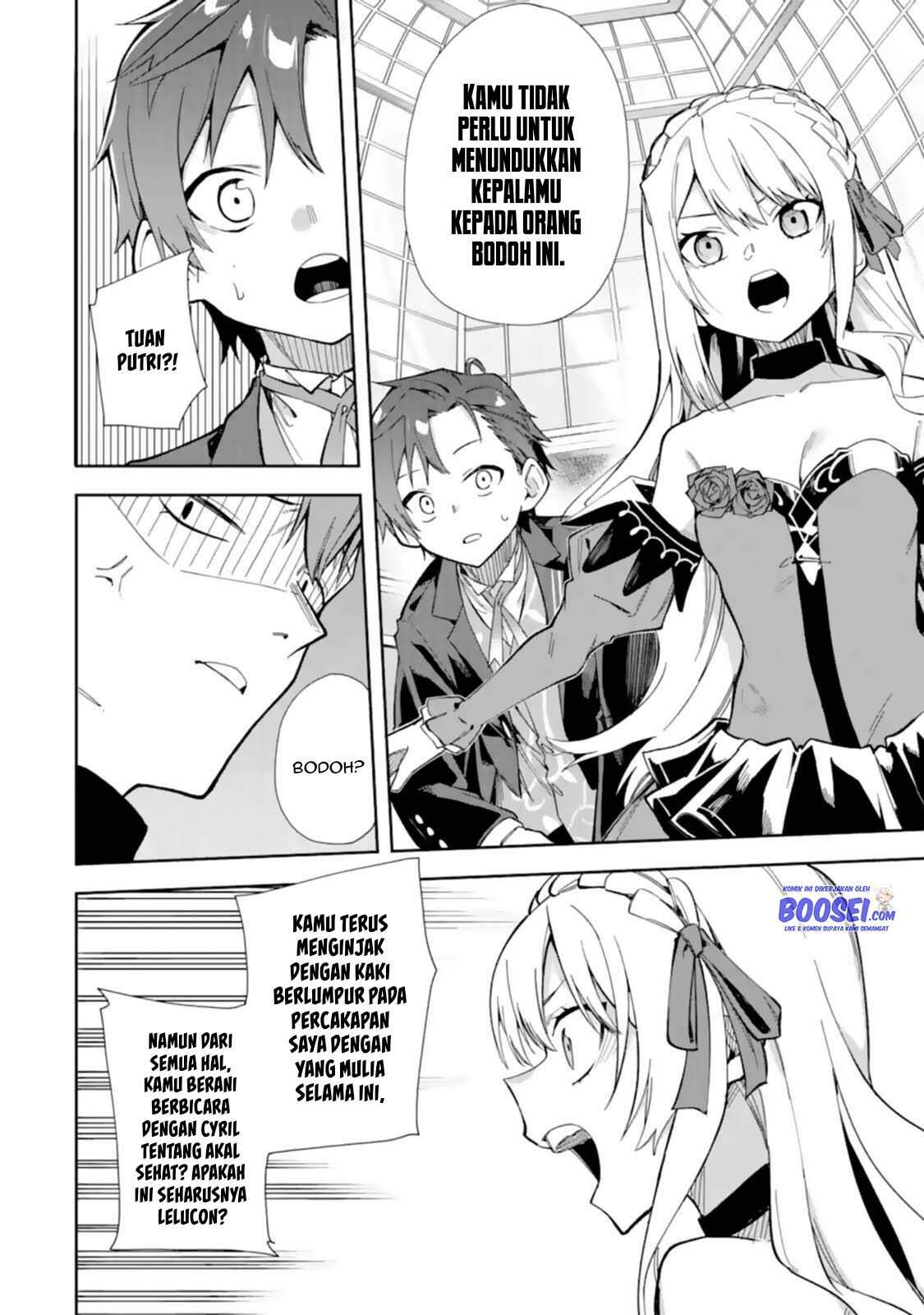 Akuyaku Reijou no Shitsuji-sama: Hametsu Flag wa Ore ga Tsubusasete Itadakimasu Chapter 14 - halaman 19