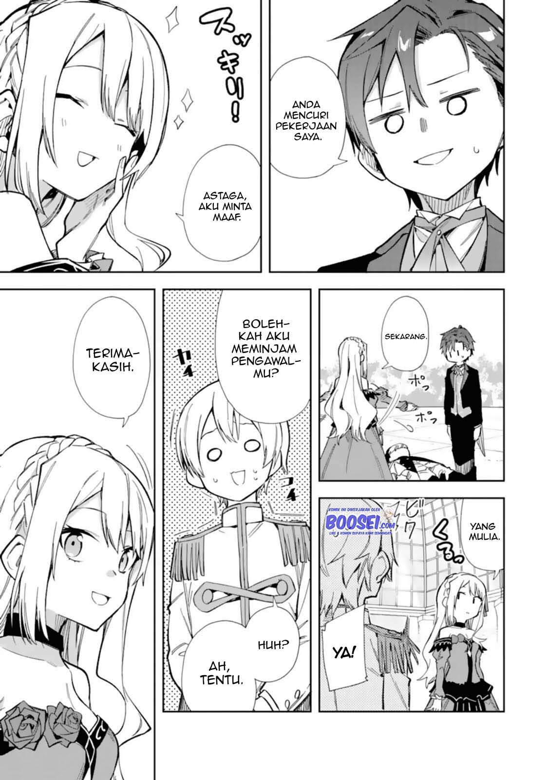 Akuyaku Reijou no Shitsuji-sama: Hametsu Flag wa Ore ga Tsubusasete Itadakimasu Chapter 14 - halaman 25