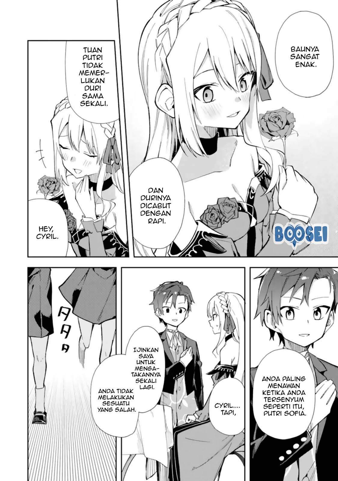 Akuyaku Reijou no Shitsuji-sama: Hametsu Flag wa Ore ga Tsubusasete Itadakimasu Chapter 14 - halaman 36
