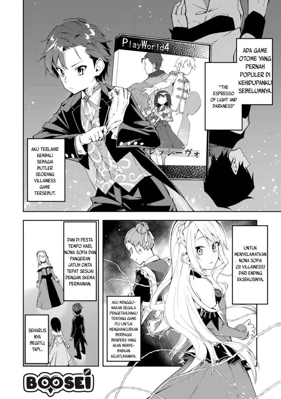 Akuyaku Reijou no Shitsuji-sama: Hametsu Flag wa Ore ga Tsubusasete Itadakimasu Chapter 2.1 - halaman 4