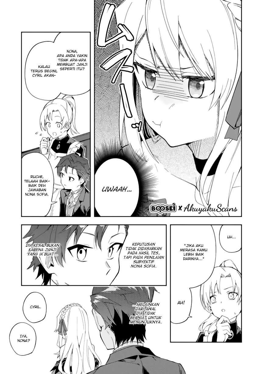 Akuyaku Reijou no Shitsuji-sama: Hametsu Flag wa Ore ga Tsubusasete Itadakimasu Chapter 2.2 - halaman 17