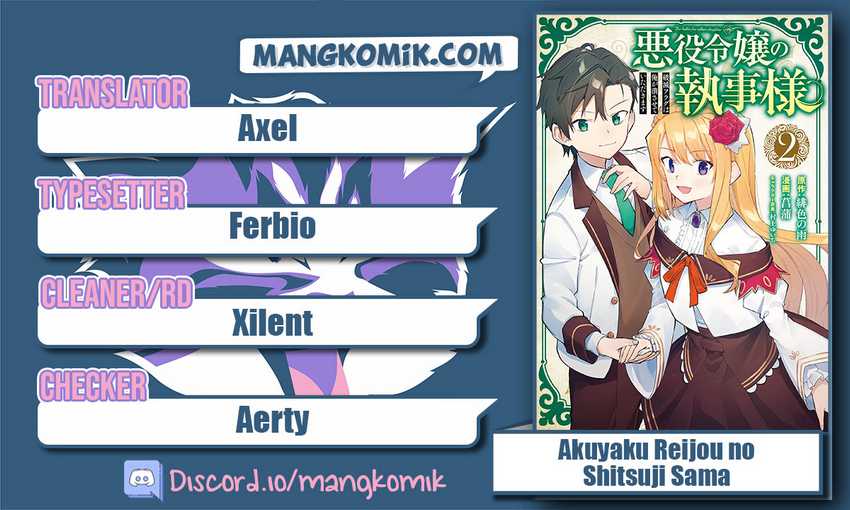 Akuyaku Reijou no Shitsuji-sama: Hametsu Flag wa Ore ga Tsubusasete Itadakimasu Chapter 20 - halaman 1