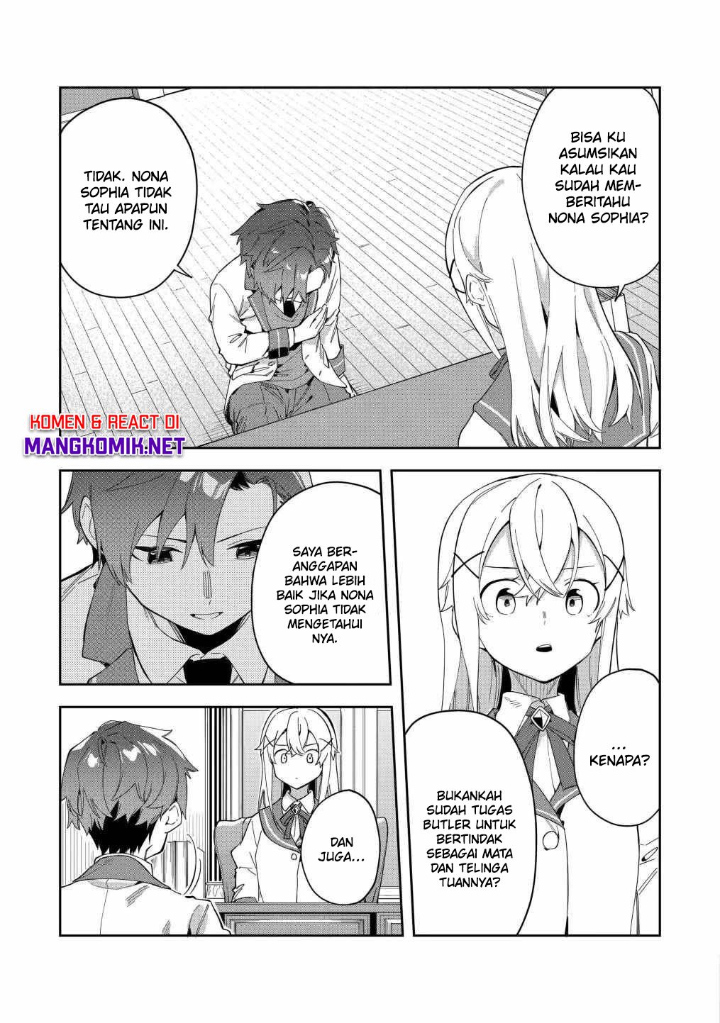 Akuyaku Reijou no Shitsuji-sama: Hametsu Flag wa Ore ga Tsubusasete Itadakimasu Chapter 25.1 - halaman 10