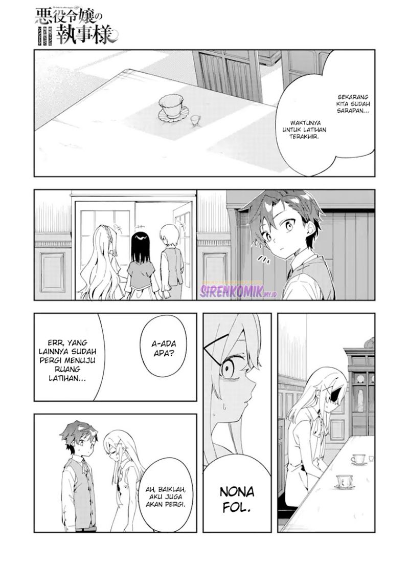 Akuyaku Reijou no Shitsuji-sama: Hametsu Flag wa Ore ga Tsubusasete Itadakimasu Chapter 27 - halaman 2