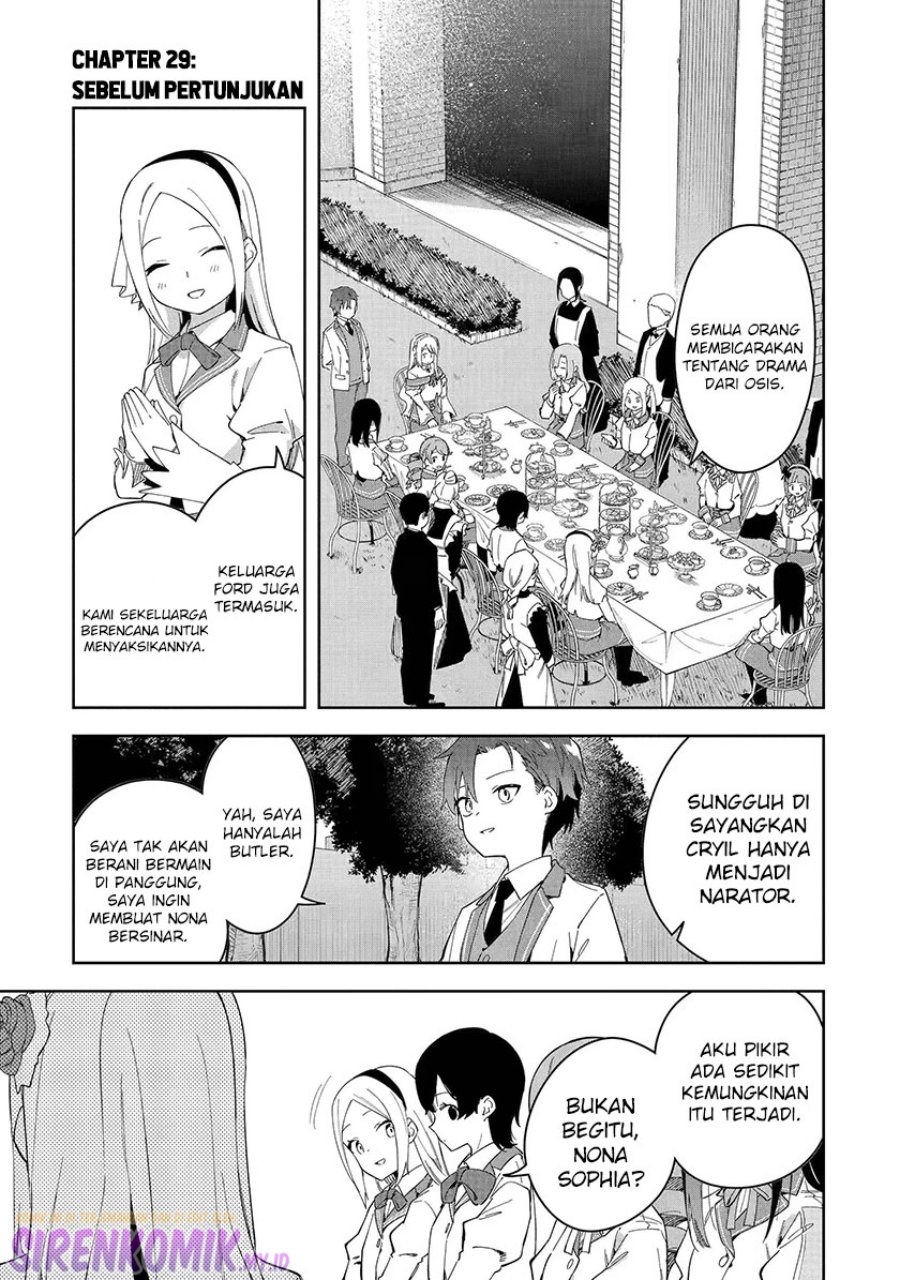 Akuyaku Reijou no Shitsuji-sama: Hametsu Flag wa Ore ga Tsubusasete Itadakimasu Chapter 29 - halaman 2