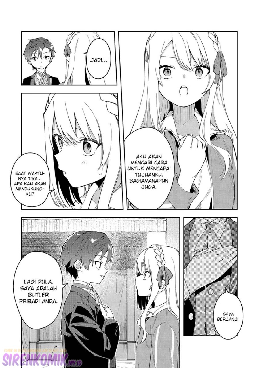 Akuyaku Reijou no Shitsuji-sama: Hametsu Flag wa Ore ga Tsubusasete Itadakimasu Chapter 29 - halaman 30