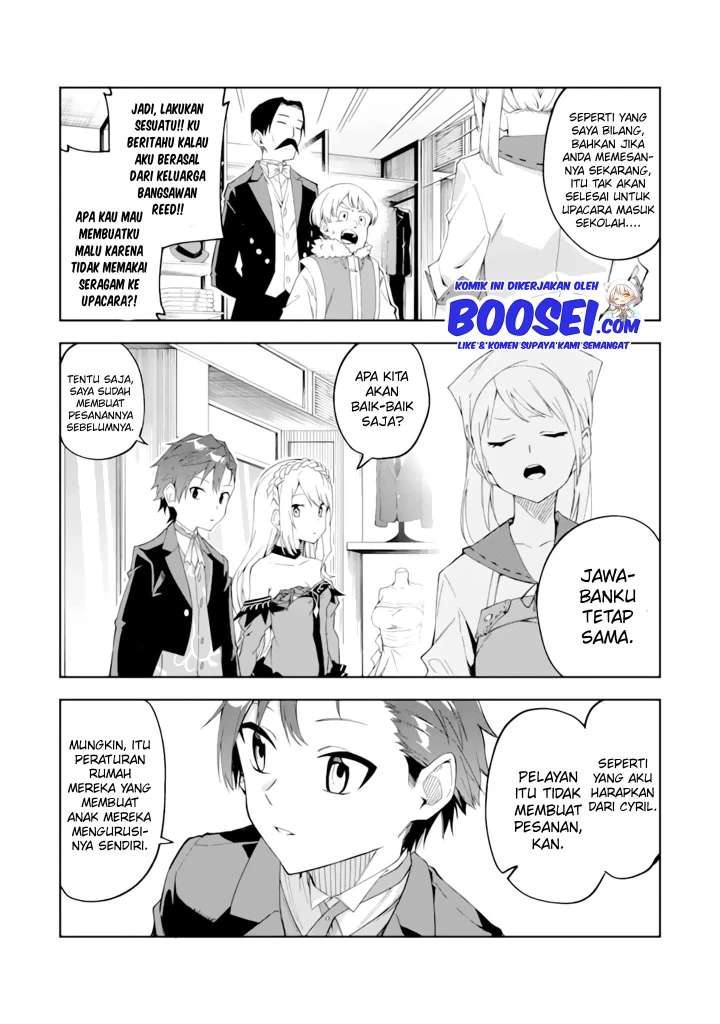 Akuyaku Reijou no Shitsuji-sama: Hametsu Flag wa Ore ga Tsubusasete Itadakimasu Chapter 4 - halaman 7