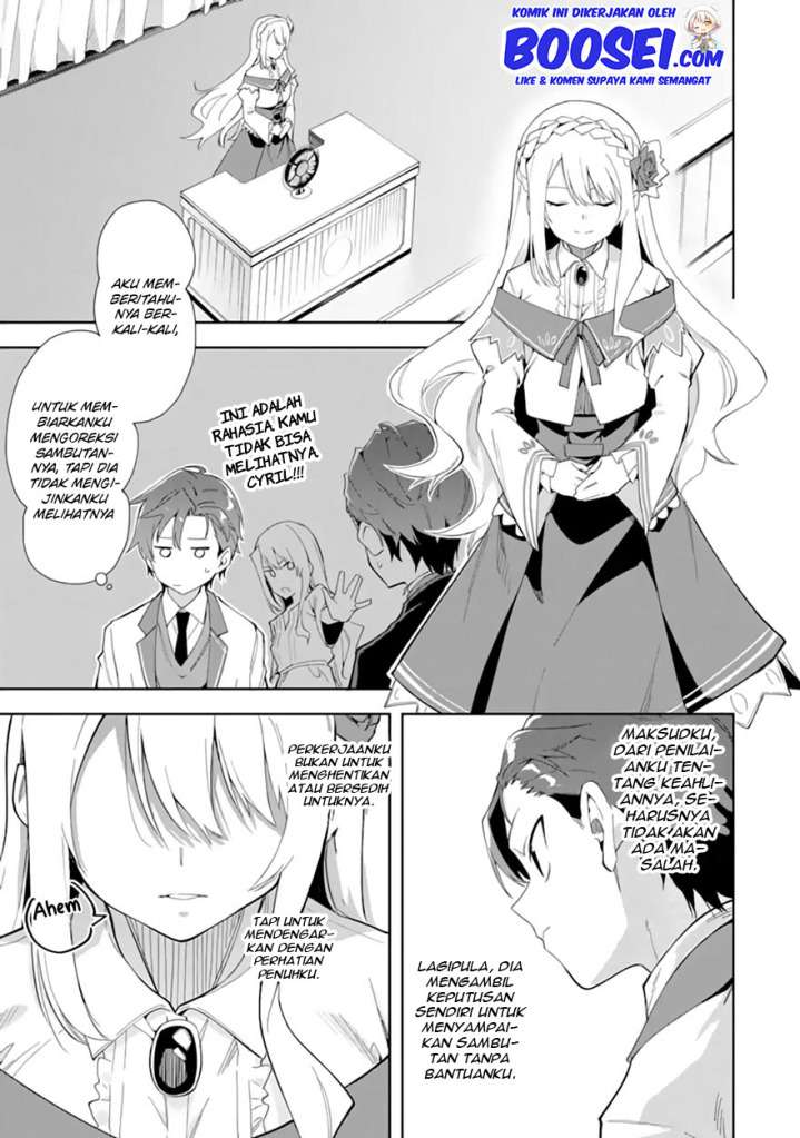 Akuyaku Reijou no Shitsuji-sama: Hametsu Flag wa Ore ga Tsubusasete Itadakimasu Chapter 6.1 - halaman 7