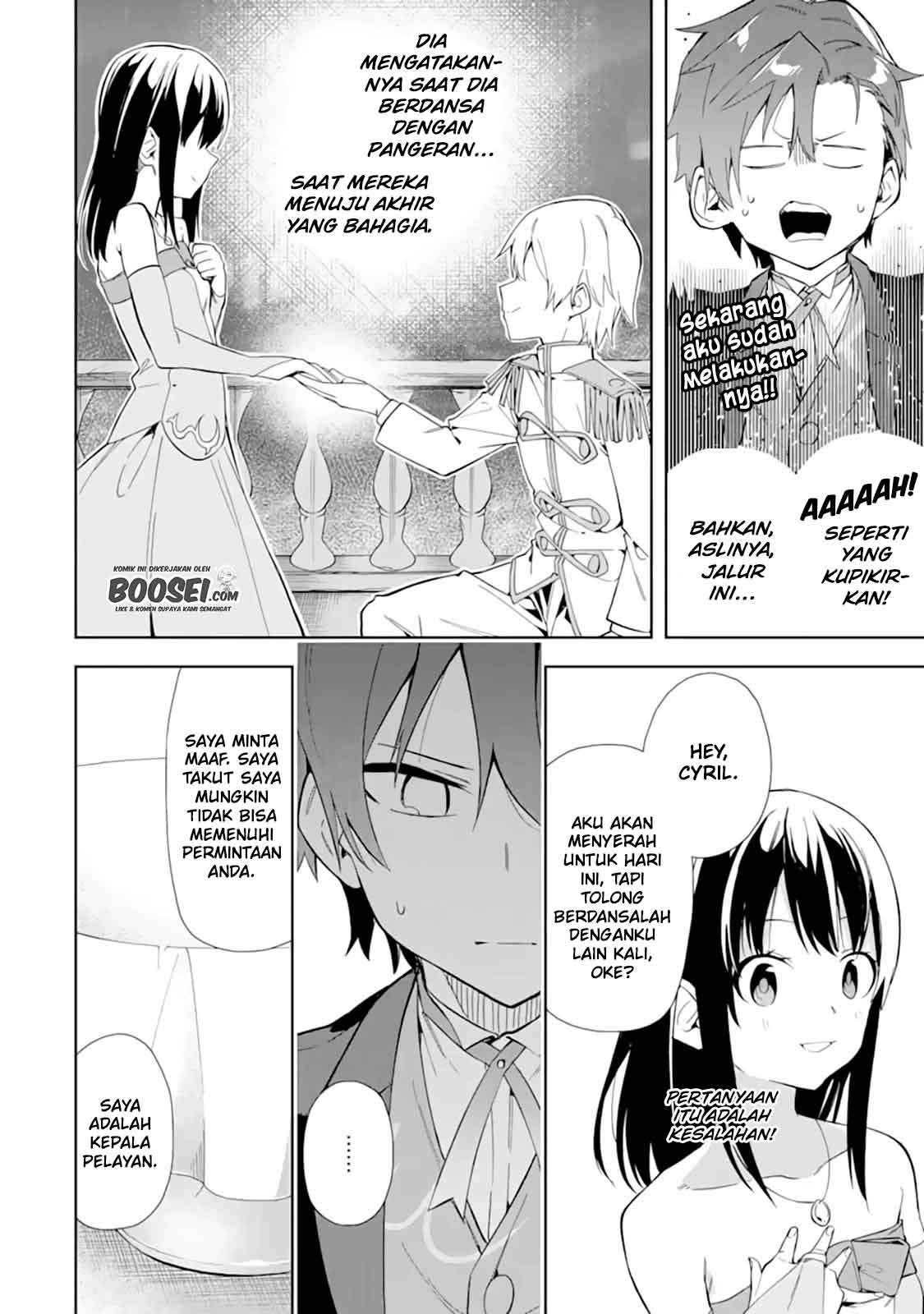 Akuyaku Reijou no Shitsuji-sama: Hametsu Flag wa Ore ga Tsubusasete Itadakimasu Chapter 9 - halaman 25
