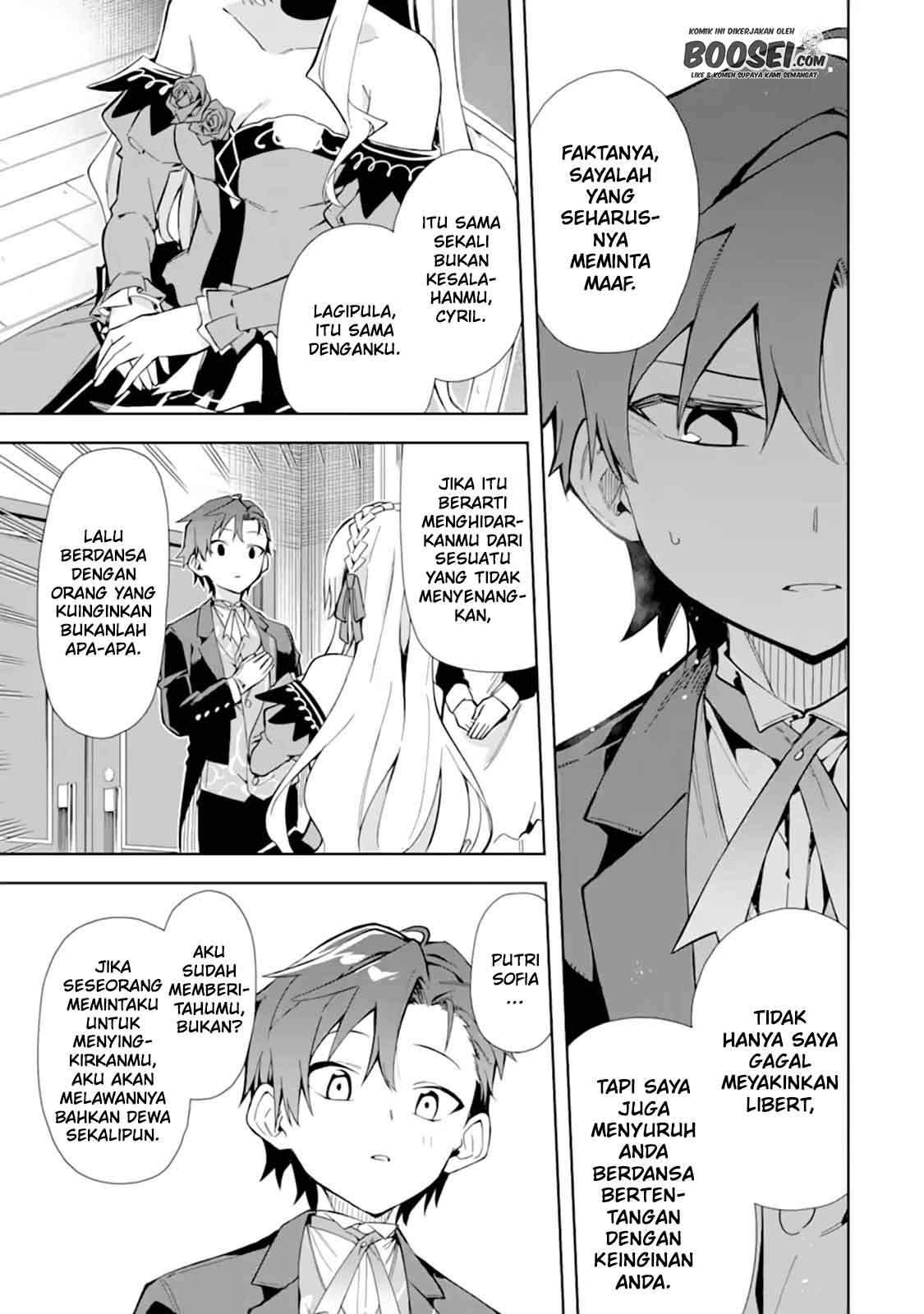 Akuyaku Reijou no Shitsuji-sama: Hametsu Flag wa Ore ga Tsubusasete Itadakimasu Chapter 9 - halaman 32