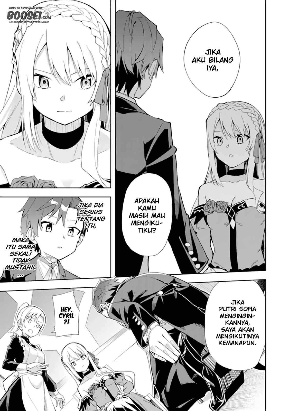 Akuyaku Reijou no Shitsuji-sama: Hametsu Flag wa Ore ga Tsubusasete Itadakimasu Chapter 9 - halaman 34