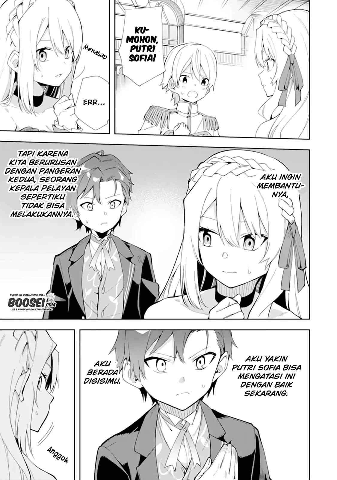 Akuyaku Reijou no Shitsuji-sama: Hametsu Flag wa Ore ga Tsubusasete Itadakimasu Chapter 9 - halaman 6
