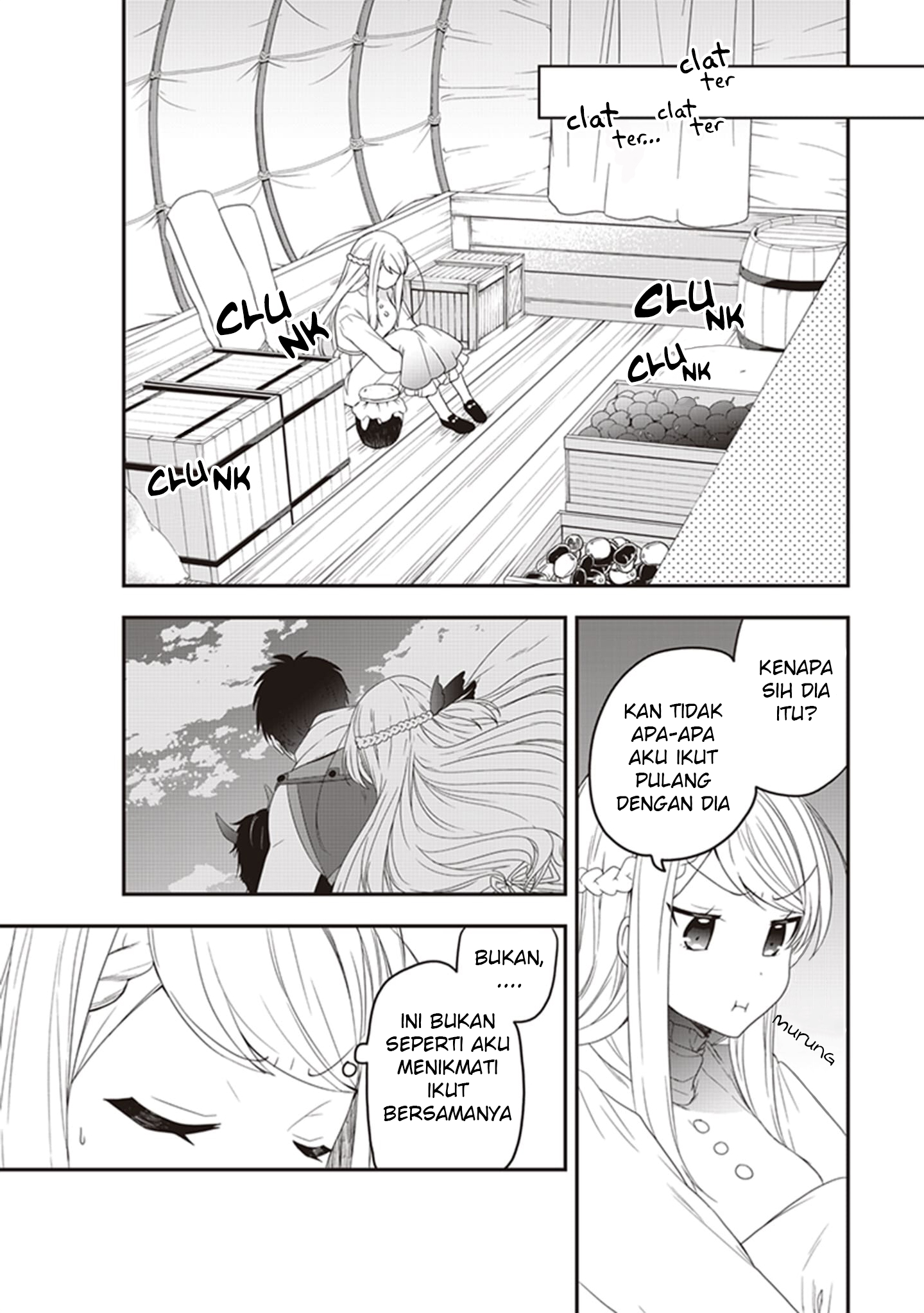 Akuyaku Reijou no Tsuihougo! Kyoukai Kaikaku Gohan de Yuuyuu Sister-gurashi Chapter 5.5 - halaman 7