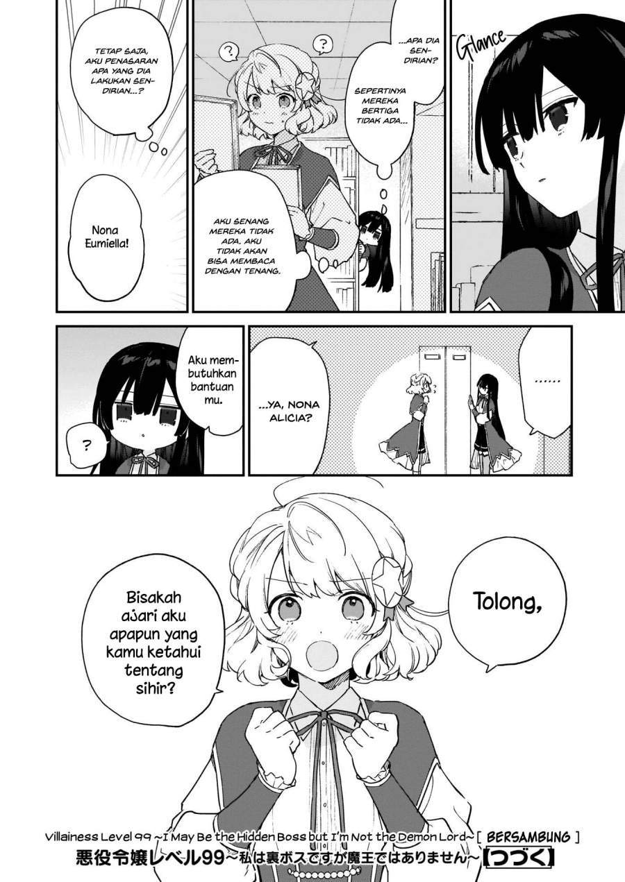 Akuyaku Reijou Reberu 99 ~Watashi wa UraBOSU desuga Maou de wa arimasen~ Chapter 9.1 - halaman 7